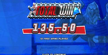 Ultimate Slot of America: Winnings