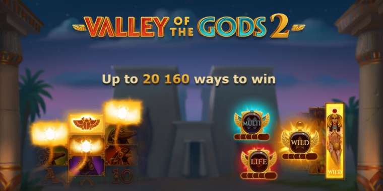 Play Valley of the Gods 2 pokie NZ