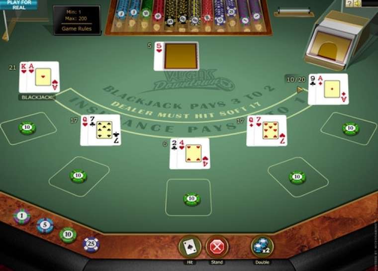 Play Vegas Downtown Blackjack Gold