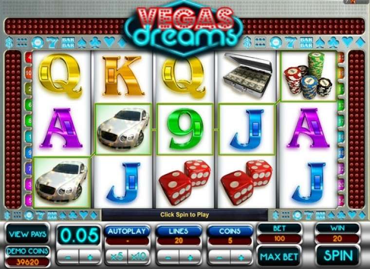 Play Vegas Dreams pokie NZ