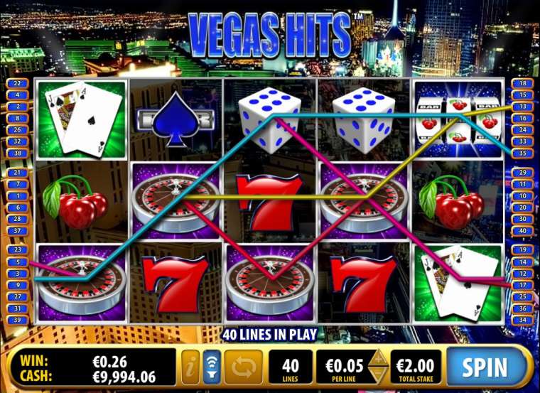 Play Vegas Hits pokie NZ