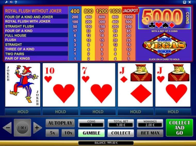 Play Vegas Joker Poker