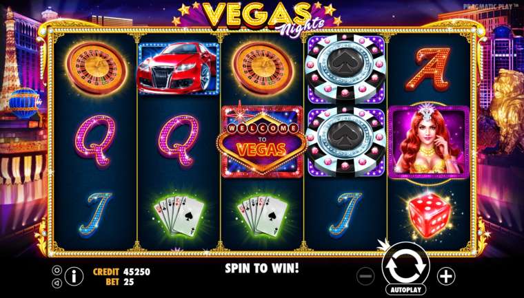 Play Vegas Nights pokie NZ