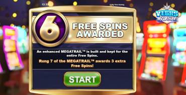 Vegas Rush: Free spins and/or respins