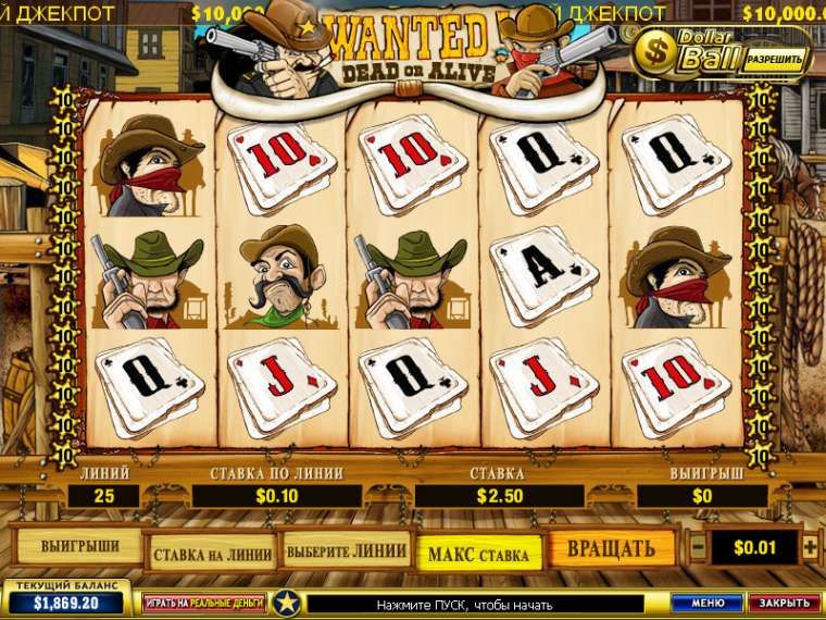 Play Wanted Dead or Alive pokie NZ