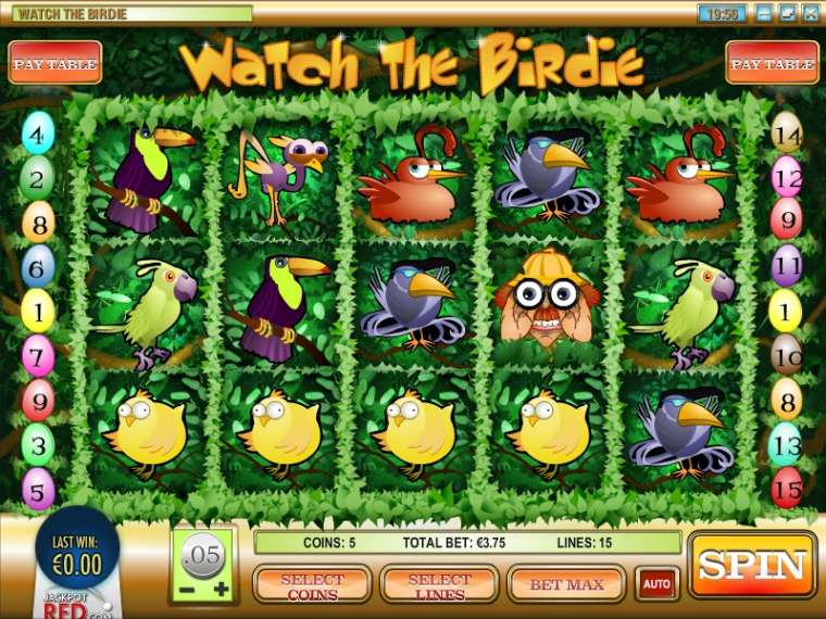 Play Watch the Birdie pokie NZ