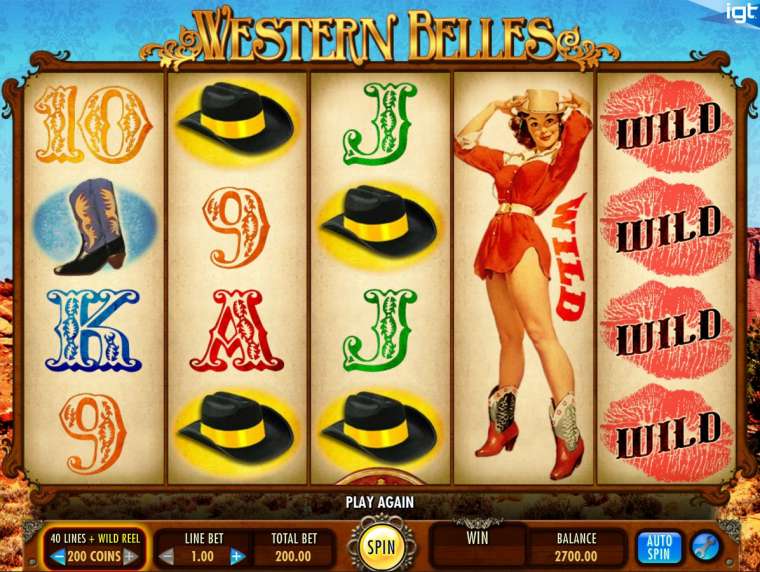 Play Western Belles pokie NZ