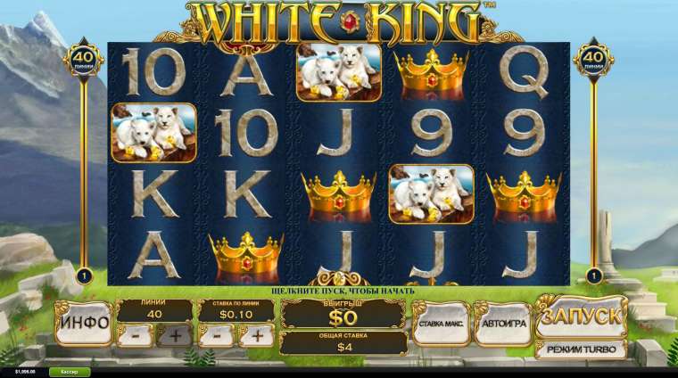 Play White King pokie NZ