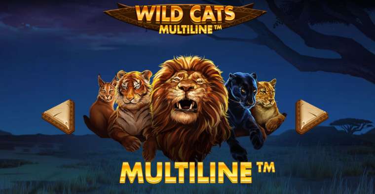 Play Wild Cats Multiline pokie NZ
