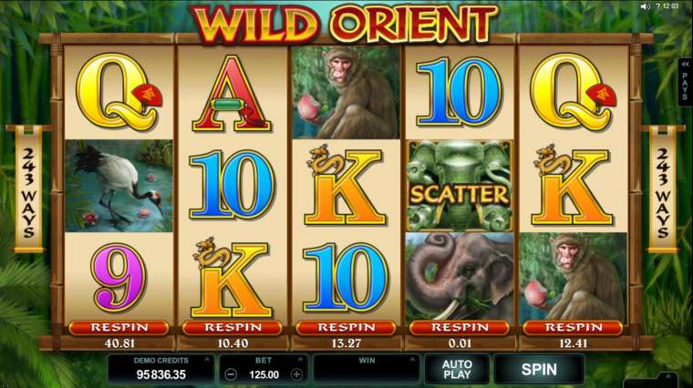 Play Wild Orient pokie NZ