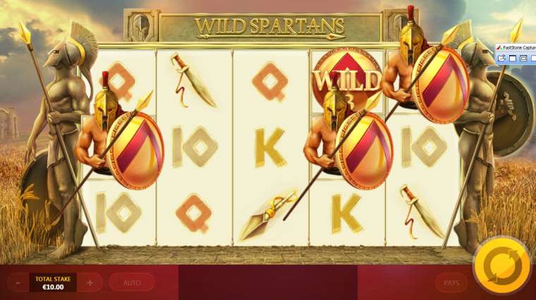 Play Wild Spartans pokie NZ