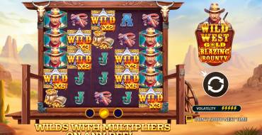 Wild West Gold Blazing Bounty: Unique features