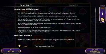 Wild Wild Vegas: Rules