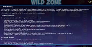 Wild Zone: Rules