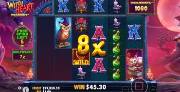 Witch Heart Megaways: Free spins