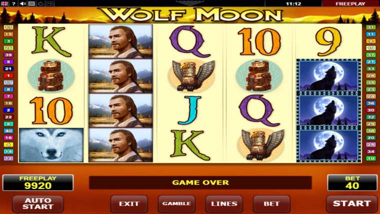 Play Wolf Moon pokie NZ