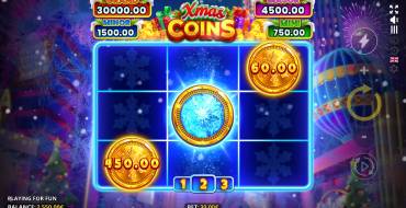 Xmas Coins: Unique functionality