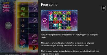 Xmass Pop Delight: Free spins and/or respins