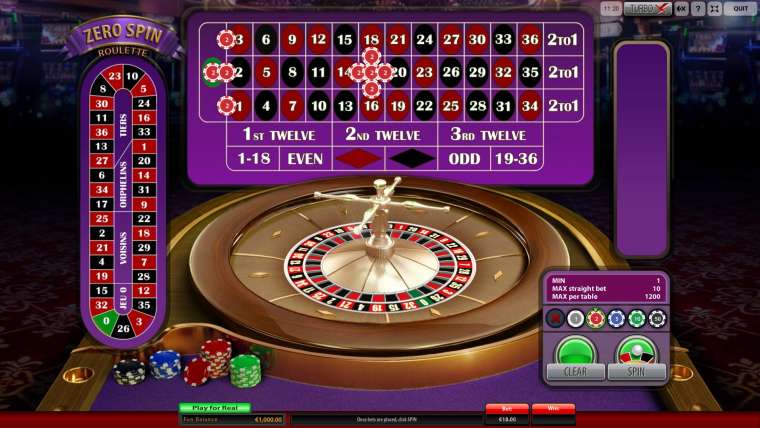 Play Zero Spin Roulette in NZ