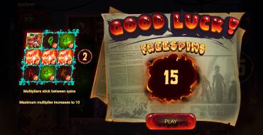 Zombie aPOPalypse: Free spins and/or respins