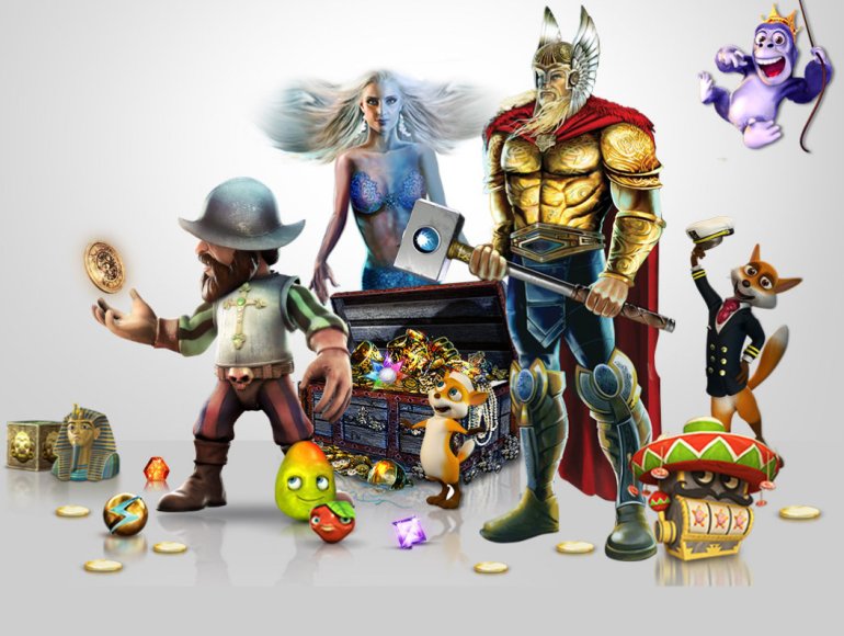 Characters of NetEnt Video Pokies