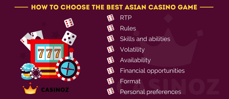 How to win Asian casino games