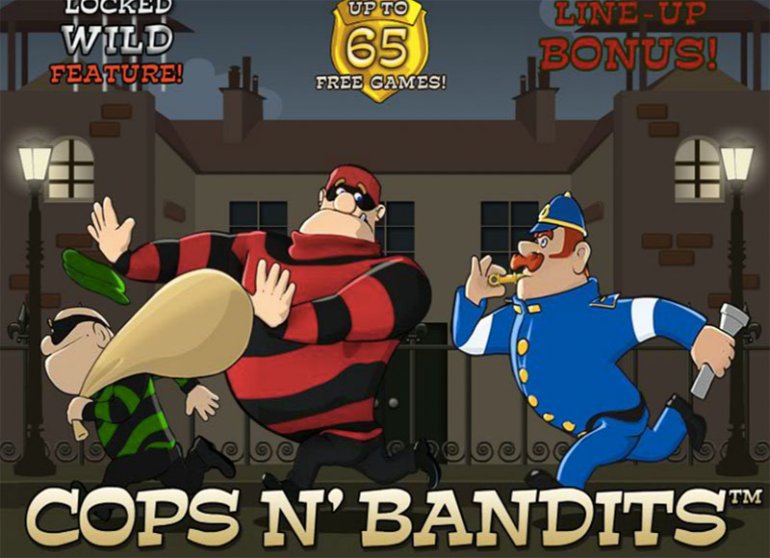 Cops n' Bandits pokie machine