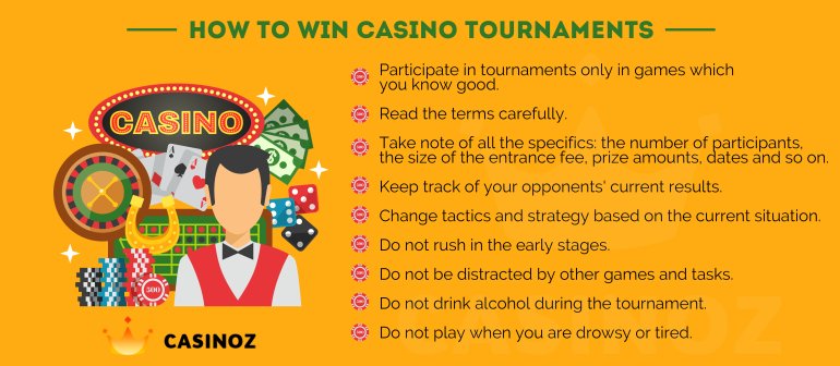 Casino slot tournaments tips