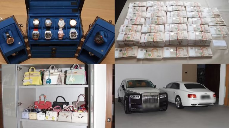 Singapore Money Laundering, assets seized by police