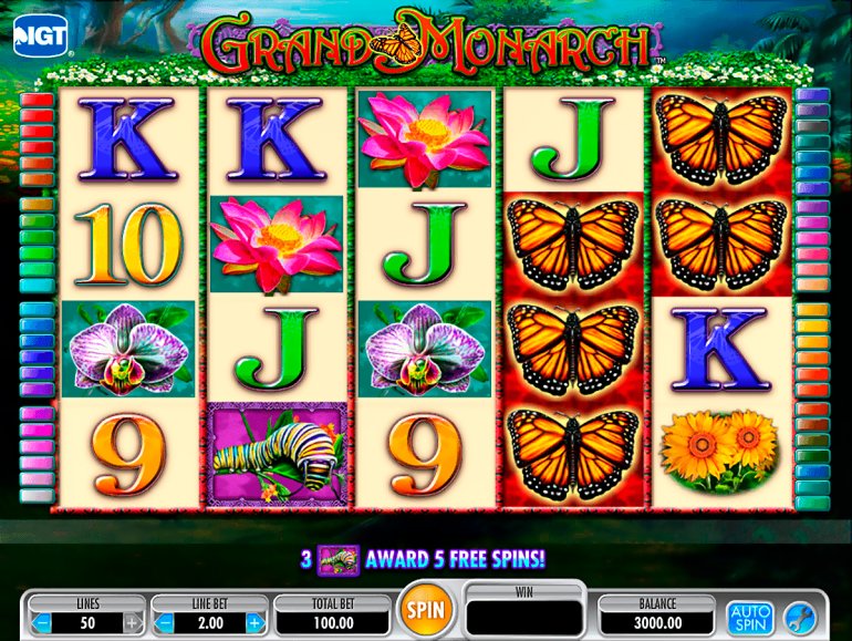 pokie machine Grand Monarch