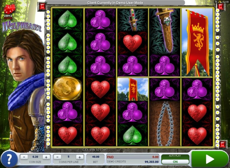 Wolfheart online pokie