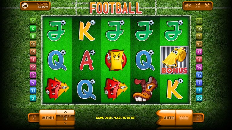 Football video pokie