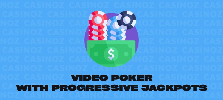 Video poker with progressive jackpots