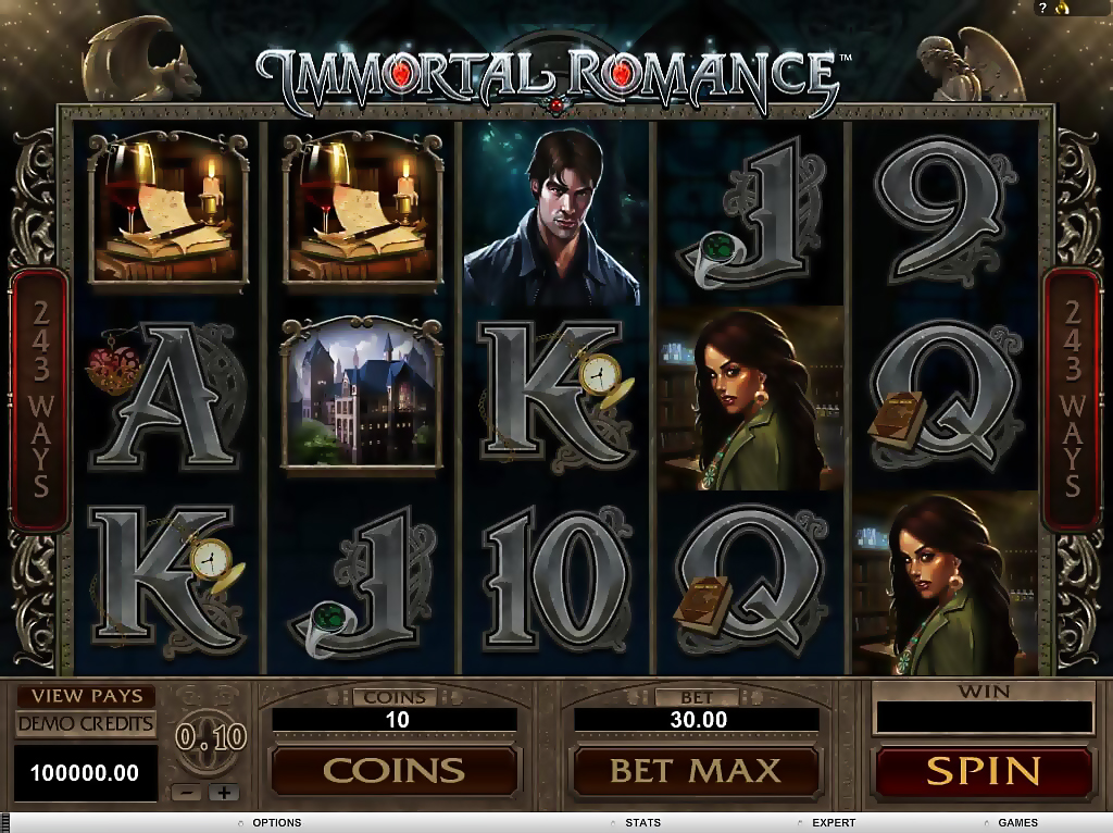 Pokie Immortal Romance A chic pokie machine Immortal Romance